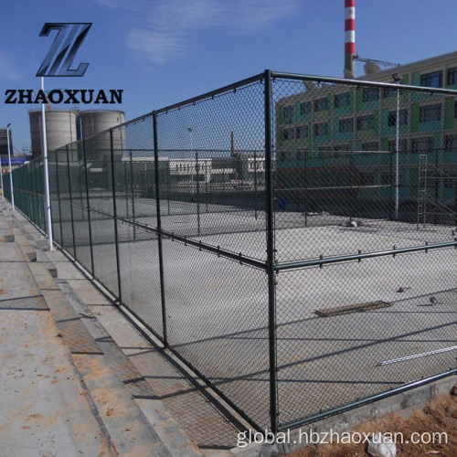 Chain Link Fence Galvanized PVC Coated Chain Link Fence Roll Factory